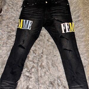 homme femme jeans